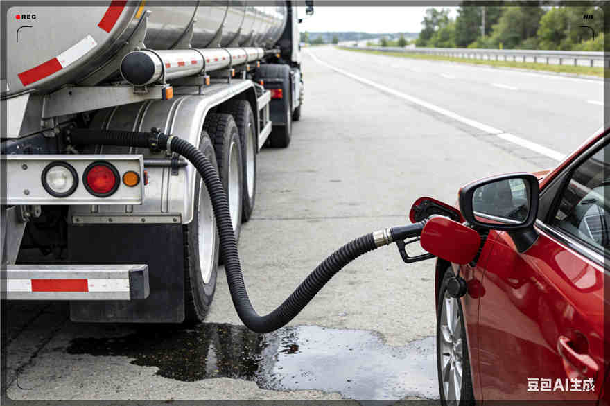 双湖汽车救援送水案例